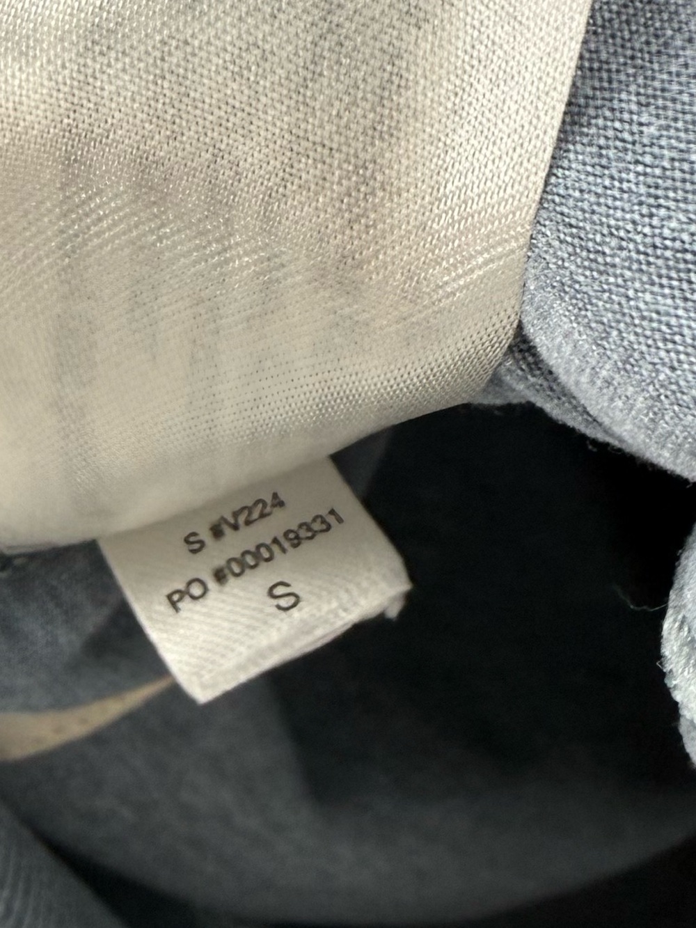 Vuori Ponto Performance Sweatshirt | Blue / Grey | Small - Picture 8 of 8